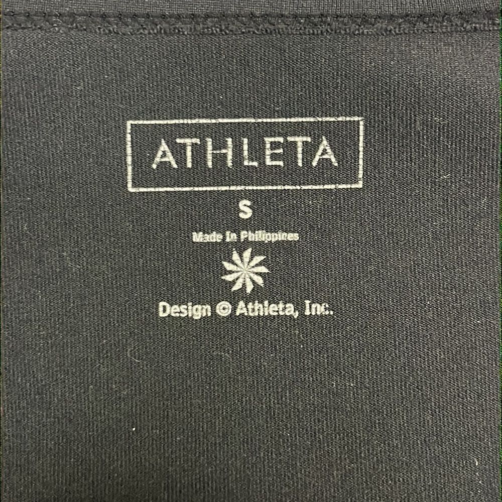 Athleta Black Sleeveless Tenniscore Athletic Mini Pullover Pleated Dress-Small - Picture 11 of 11